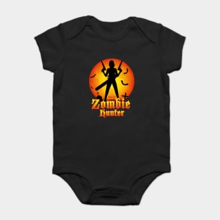Expert Zombie Hunter Halloween costume T-Shirt Tee Gift Baby Bodysuit